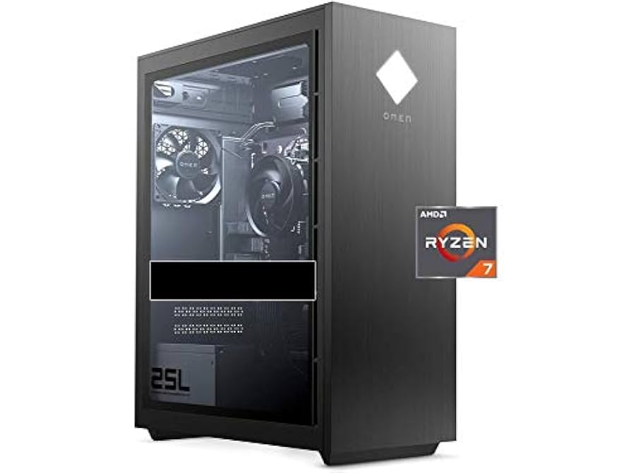 HPデスクトップパソコン　OMEN 25L　（CPUなし） Amazon.com: HP OMEN 25L Gaming Desktop PC, Intel Core i7