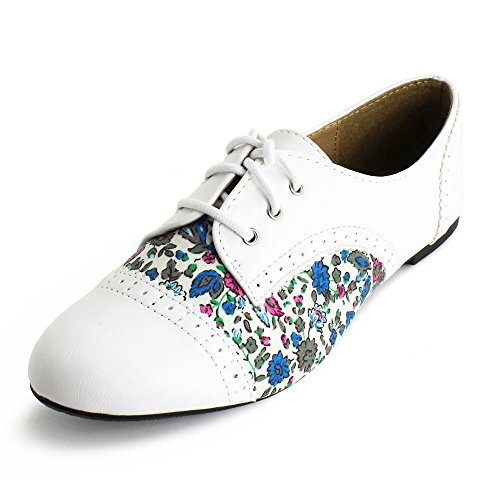 Ulite Burgundy Perforated Laceup Wingtip Leather Flat Oxfords Vintage