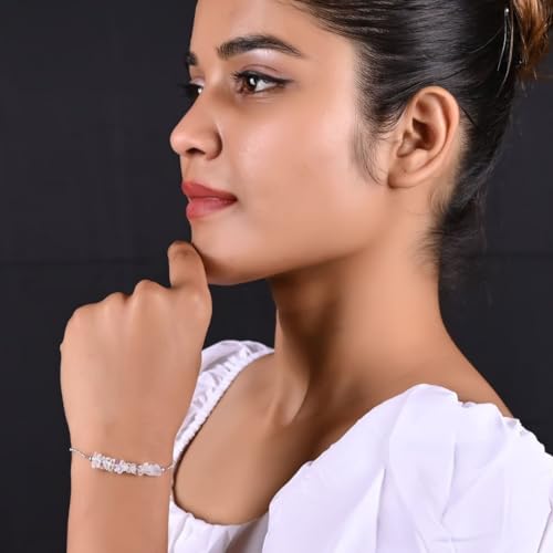 Gempires Natural Chips Bar Bracelet, Energy Healing Crystals, Birthday, Gift for Her, Gemstone Jewelry 8 inch AA+ Quality4