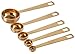 Le Creuset Measuring Spoons, Gold, Set of 5 (1/8,1/4,1/2,1Tsp,1Tb)