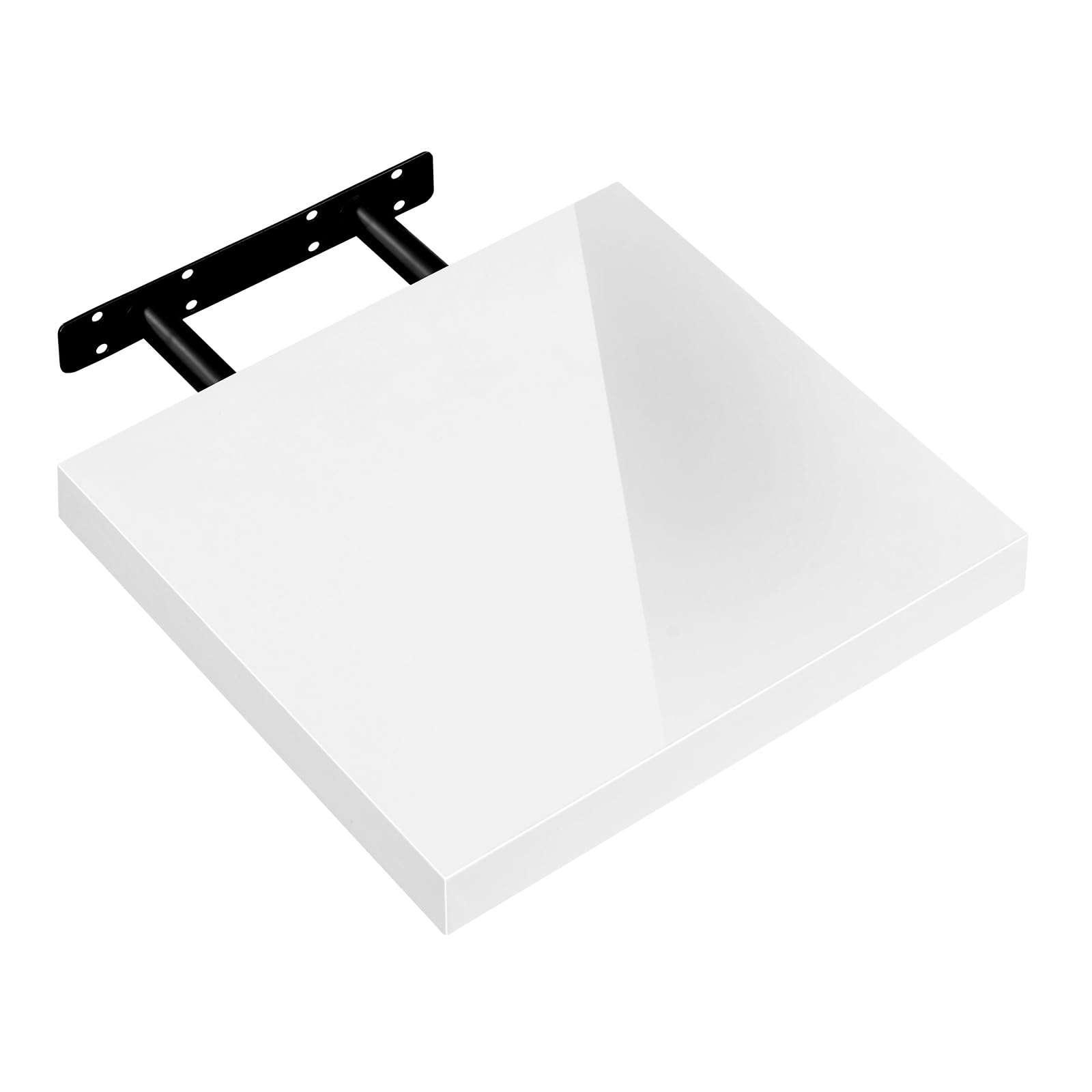 Mensola Galleggiante Bianca ESituro - 80x22.9x3.8 Cm, Perfetta Per Soggiorno, Cucina, Bagno - Foto 8