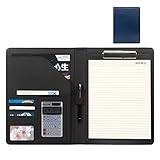 Plusieurs poches : avec plusieurs poches spacieuses, ce dossier vous permet de garder vos documents organisés. Il peut contenir des documents au format A4 et convient au transport de cartes de visite et d'autres articles essentiels.