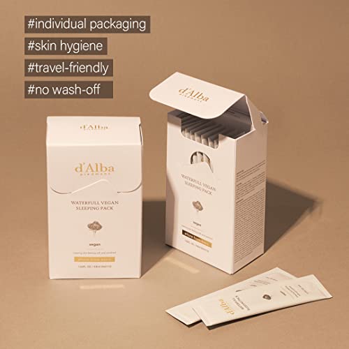 d'Alba Italian White Truffle Waterfull Vegan Sleeping Pack - Image 2