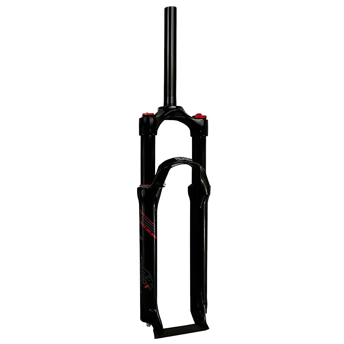 Rower pneumatyczny widelec z zawieszeniem, średnica 26, 27,5 i 29 cali, prosta rura, regulacja amortyzacji 1-1/8", szybkie blokowanie 9 mm, skok 100 mm, waga 1790 g, p