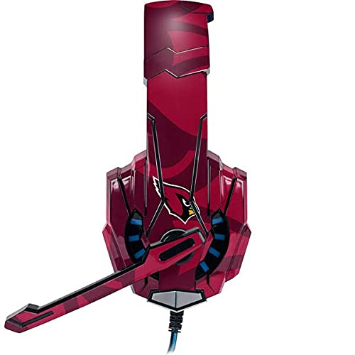 Skinit Decal Skin Compatible with BENGOO G9000 Gaming Headset - Officially Licensed NFL Arizona Cardinals Double Vision Design