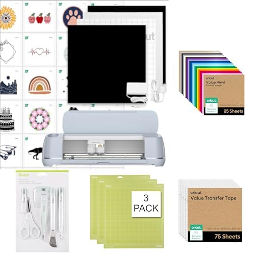 Cricut Maker 3 | Value Vinyl Starter Bundle