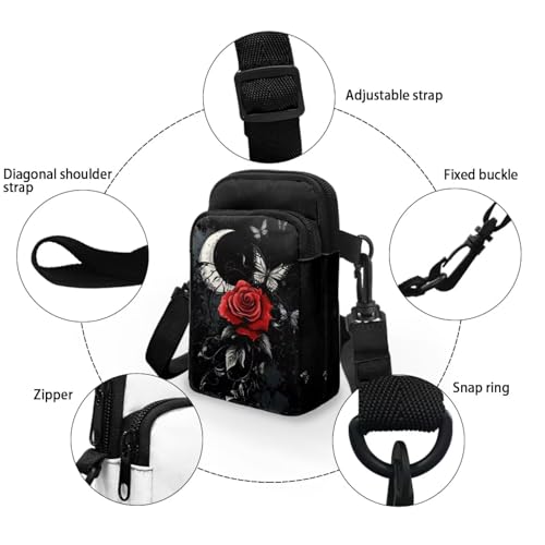 Image of Lightweight Small Crossbody Bags Cell Phone Purses Travel Pouch Shoulder Bag for Women