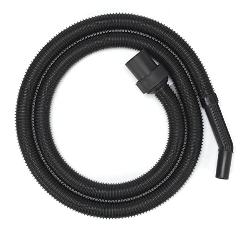 Image of Shop-Vac 9056500 Hose w /Curved End, 1-1 /4 in. Diameter x 8 ft. Length, Long Reach, Black, (1-Pack)