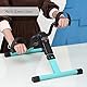 Faltbarer Pedaltrainer, Mini-Arm, Bein unter dem Schreibtisch, Heimtrainer, Fuß, Handrad, tragbar, Schreibwaren, Peddler Maschine, Fahrradtrainer für Männer und Frauen (grün)