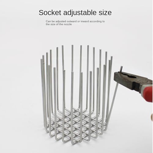 Filtre flexible pour évent de sous-sol avec cache-gouttière haute performance - 8
