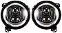 FIERYRED 9 inch LED Headlights Compitable for Jeep Wrangler JL 2018-2023, High Low Beam Function Halo Angel Eyes Headlight