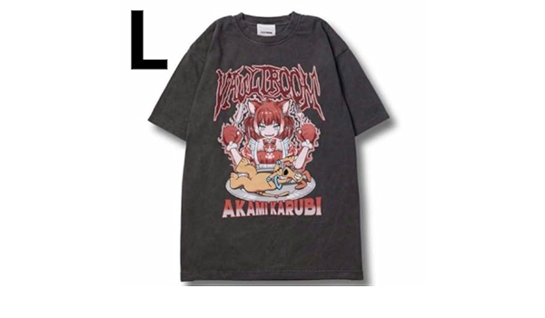 AKAMI KARUBI TEE / CHARCOAL - L