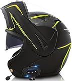 🏍️Conduite en toute sécurité : le casque de moto est de conception ergonomique, ce qui peut offrir une meilleure protection au pilote.