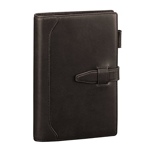 オリーブレザー ダ・ヴィンチグランデ 聖書サイズ システム手帳 ブラック DB3027B