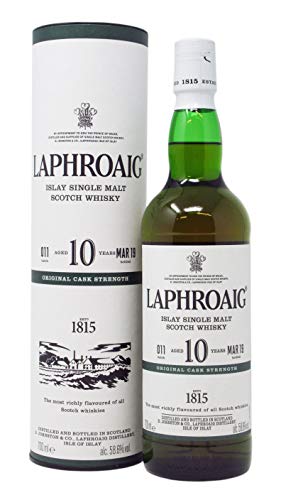 Laphroaig - Cask Strength Batch 011-10 year old Whisky