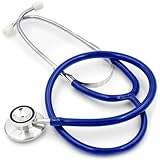 MABIS Spectrum Dual Head Lightweight Cardiology Stethoscope, Blue