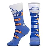 ChalkTalkSPORTS Ski Performance Crew Socks - Everyday Casual Skiing Mid-Calf Boot Socks for Adults