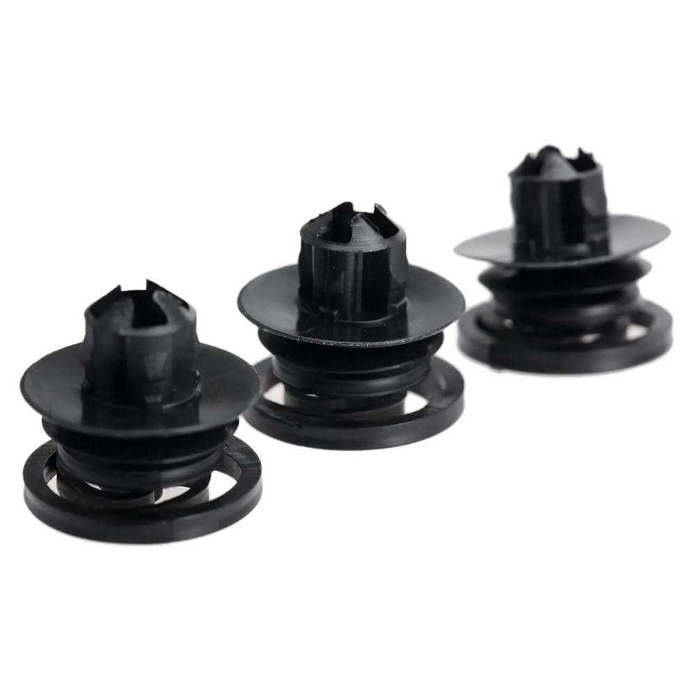 GLBMLMTHZP 50Pcs/lot Car Door Trim Panel Auto Bumper Fender Retaining Clip Plastic Rivet Fastener Clips fits 10mm Hole