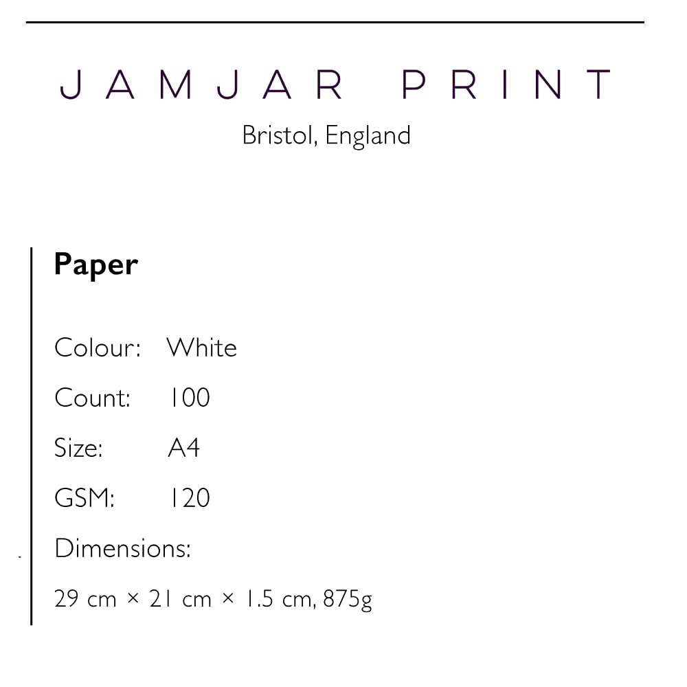 JamJar Print White Paper - Image 3