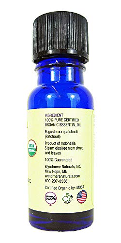Aceite Esencial Orgánico Patchouli WYNDMERE NATURALS 10 ML miniatura 3