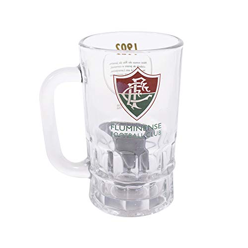 Caneca Vidro 330ml Com Abridor - Fluminense