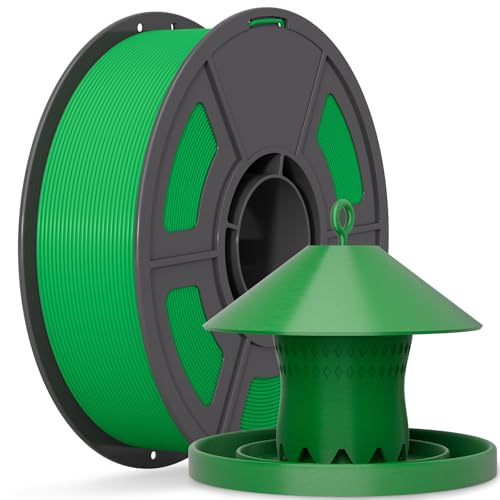 IEMAI ASA Filament 1.75mm 1KG, Green ASA 3D Printer Filament, Heat & Weather Resistant, Compatible with Bambu Lab 3D Pri