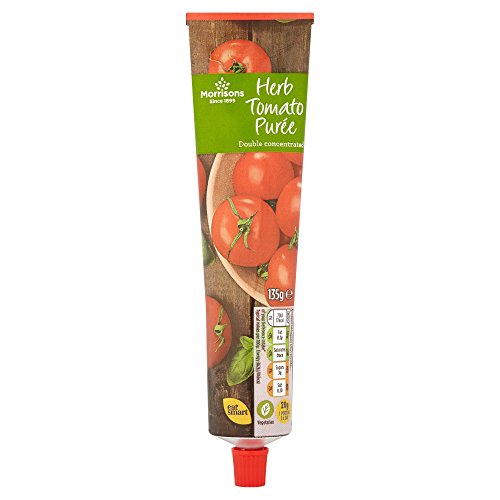 Morrisons Tomato Puree with Basil 135 g