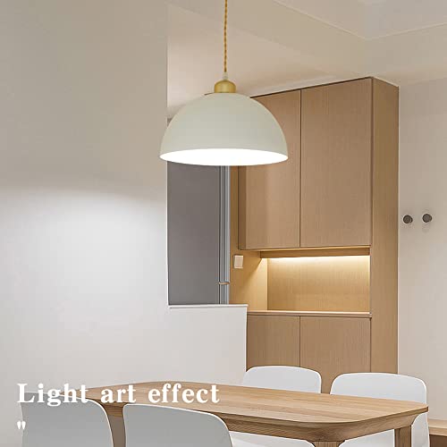Lampe de chevet décorative de chambre à coucher blanche et épurée - 2