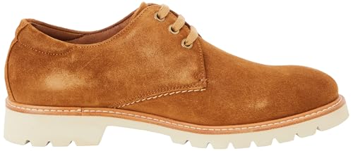 Panama Jack Men's Derby Oxford Flat, Camel C13, 84