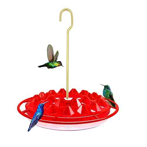 Hummingbird Feeders for 25 Feeding Ports,Leak-Proof,Easy to Clean and Fill,Hummingbird Feeders for Outdoors Windows Hanging,Deck, Patio, Garden
