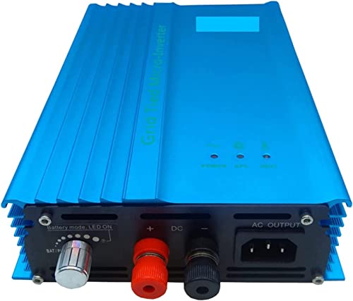 500W / 12V/24V/36/V/48/V Solar Power Inverter Solar Grid Tie Adjustable Micro Inverter Pure Sine Wave Adjacent Battery Discharge Power Mode 12V,500W Cover