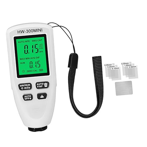Medidor digital de grosor de pintura para autos miniatura 1