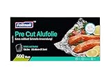 Foilmall Pre Cut Alufolie – Vorgenschnittene Alufolienblätter, Stark & Reißfest, Lebensmittelgeeignet (500, 30,48 X27,3)