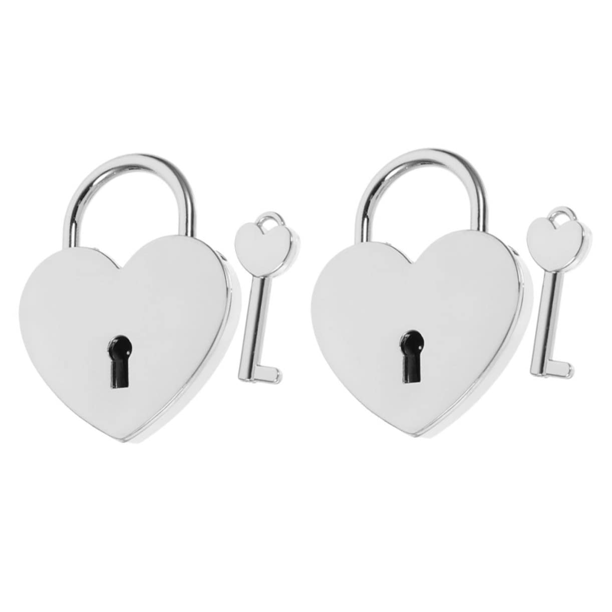 Housoutil 6 Set Per Lucchetti Da Viaggio A Forma Di Cuore Per Valigie E Bagagli Per Donne