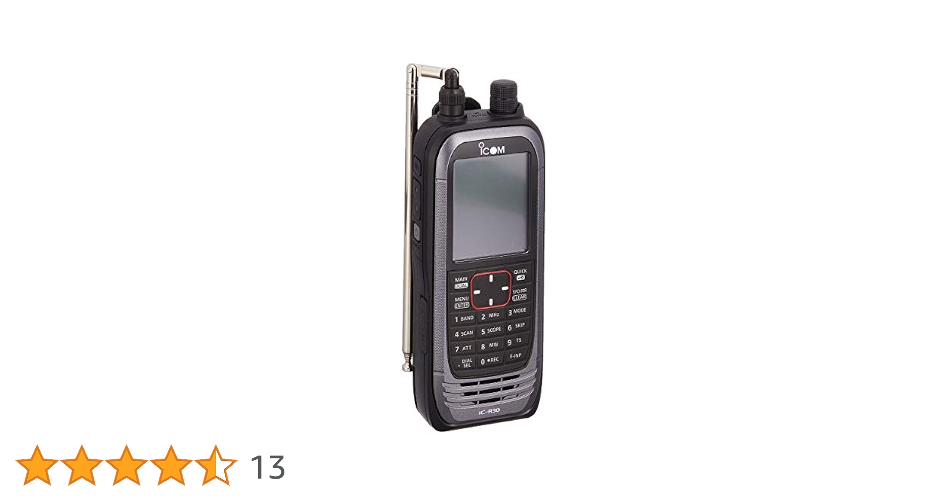 ICOM IC-R30 受信機 追記：製品情報ページも公開】＜2波同時受信/同時録音に対応