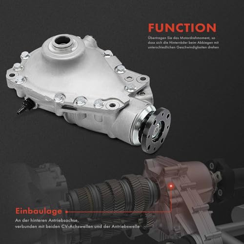 Frankberg Differential Getriebeteile Vorne Kompatibel mit X5 M F15 F85 X5 M50d F15 F85 X5 sDrive25d sDrive35d F15 F85 X5 xDrive25-xDrive50 F15 F85 X6 M50d F16 F86 X6 xDrive28-xDrive50 F16 F86