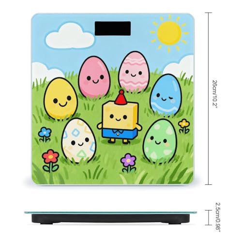 Báscula digital para baño Easter Eggs 180 kg miniatura 2