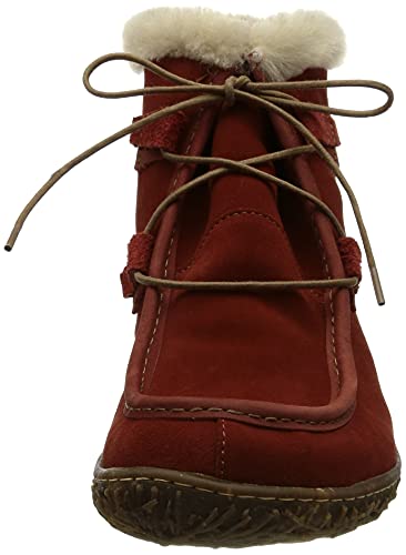 El Naturalista N5449 Nido, Stivaletti Donna, Rosso...