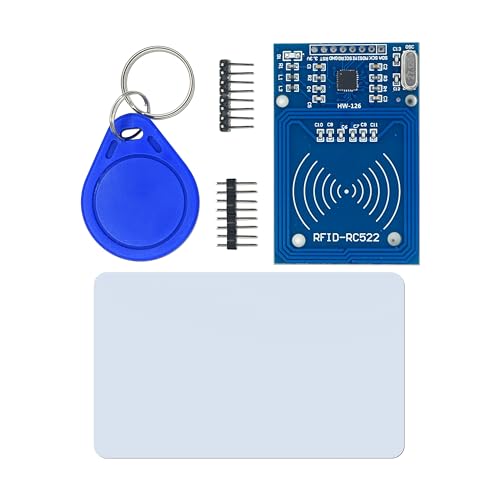 Image of Electronic Spices RFID Kit | RC522 RF IC Card Sensor Module for Arduino, ARM & Raspberry Pi | RFID Sensor with Contactless IC Card Support for DIY Projects