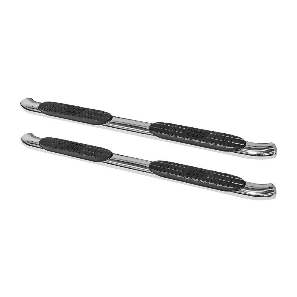 Westin Pro Traxx 4 Oval Nerf Step Bars | 2010-2021 4Runner Limited | 2010-2013 4Runner SR5 (Excl. Trail) | 21-23580 | Stainless Steel | 1 Pair