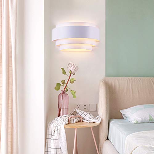 Lightinthebox Modern Wall Sconce Indoor Wall Light Fixture Half Moon Metal Wall Lamp White For Stair Hallway Home Theatre Bedroom (1Pcs) #TOP7