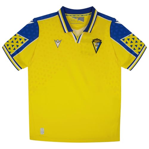 Macron Cádiz CF 24/25 Home Junior Short Sleeve T-Shirt 11-12