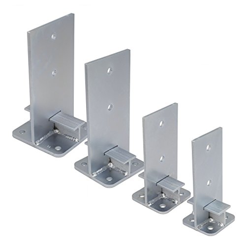 GRUNDLINE - La base de la columna - atornillada al hormigón - PUW - 90x90x200