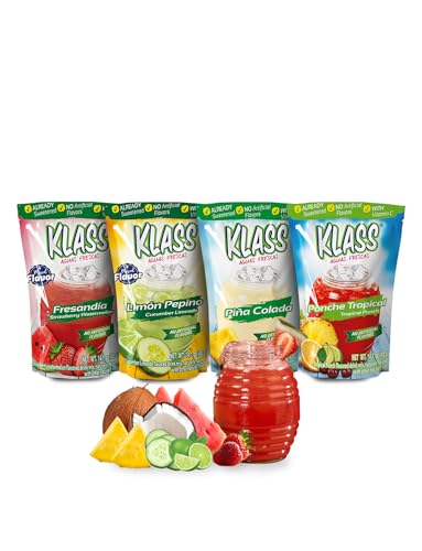 Klass Aguas Frescas Fiesta Variety | Agua Fresca Drink Mix