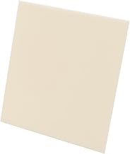 RISHORI Tablero Acrílico Opaco Beige Lámina Amarilla Panel Liso Y Duradero para Arte De Pared, Exhibiciones Minoristas, Letreros Retroiluminados,3mm,400x500mm