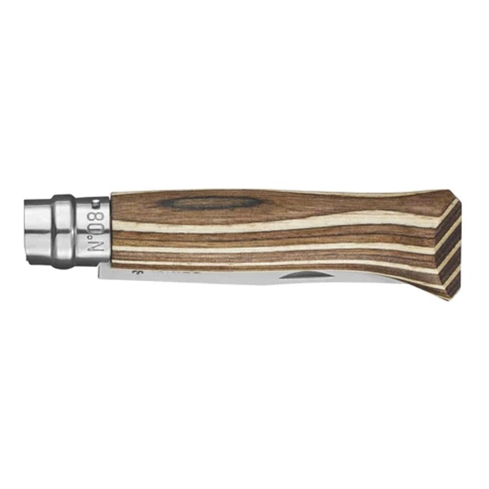 Opinel 254575 Unisex – Erwachsene No 8 Taschenmesser, Braun, 19,5cm