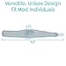 Vive Foot Arch Support Brace (Pair) - Wrap Corrector for Flat Foot, Plantar Fasciitis, Pain Relief, Fallen Arches - Compression Sleeve Strap for Feet - Gel Bands Inserts For Women & Men - Insert for Under Socks