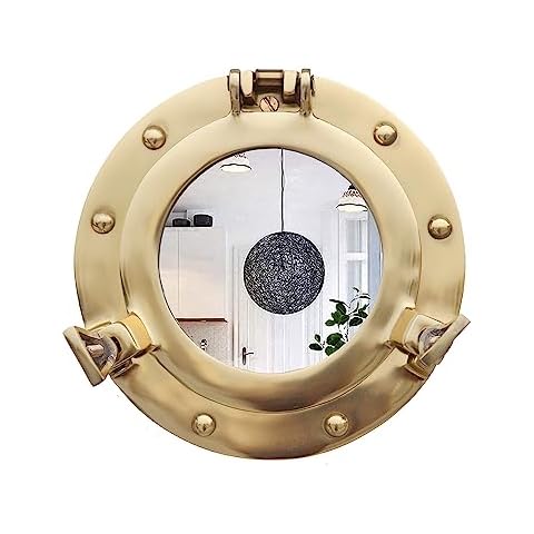 The Metal Magician Nautical Porthole Mirror Cover