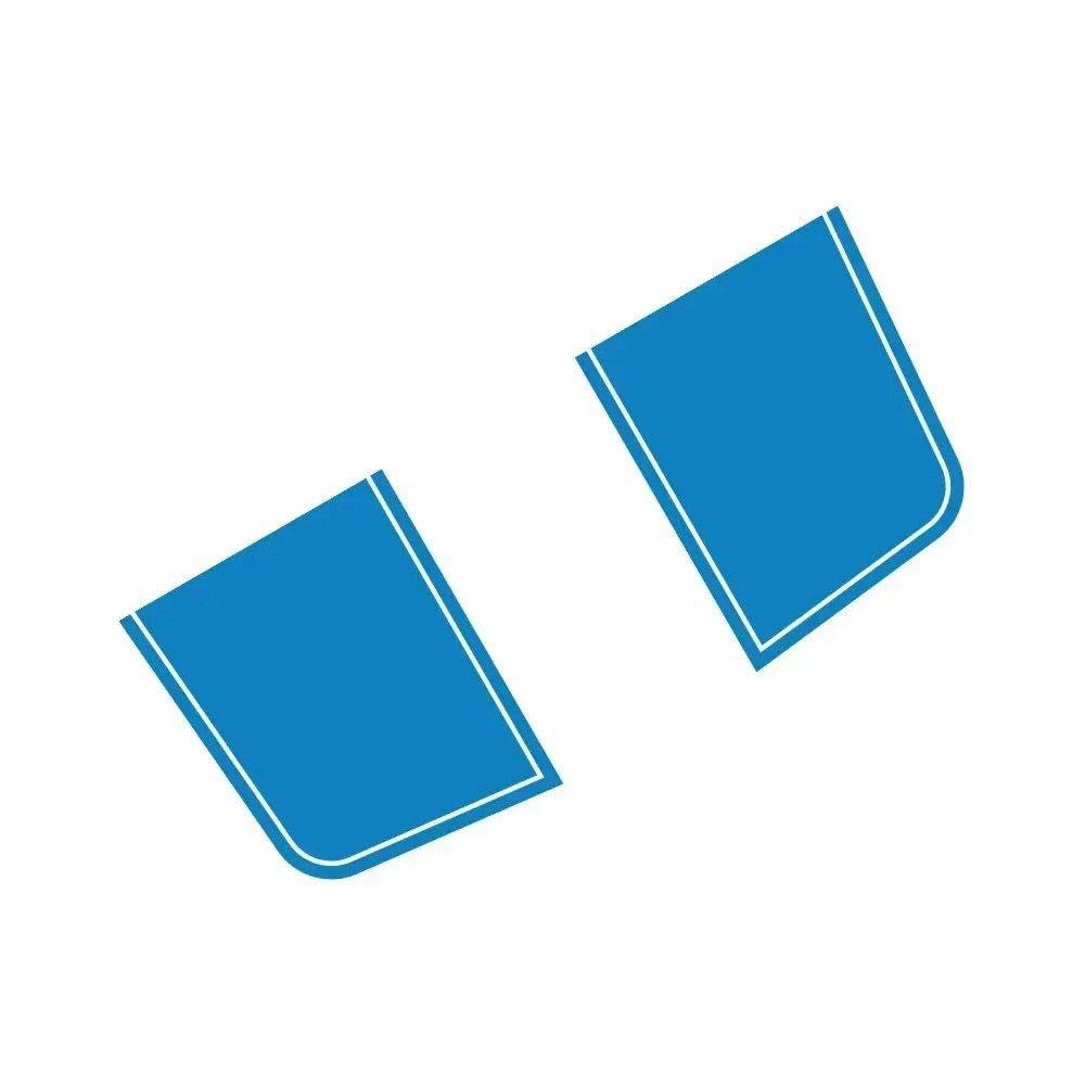 Car Stickers Pickup Rear Tail Decor Decals Truck Tailgate Vinyl(Blue)