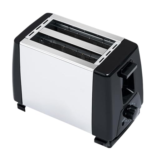 Tostadora doméstica - Tostadora eléctrica | Tostadora eléctrica compacta de acero inoxidable | Máquina de desayuno para sándwiches y pasteles | Tostadora de desayuno versátil para el hogar |